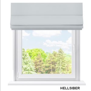 Römisches Thermo-Rollo mit 100% Verdunkelung (Blackout) – komplette Farbpalette